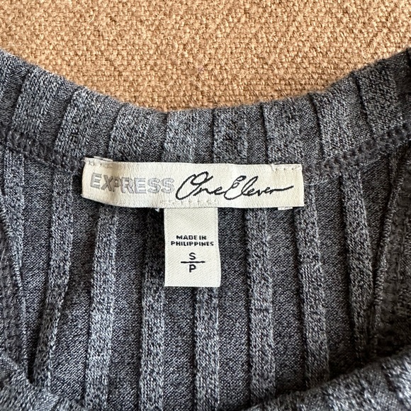 Express Grey Racerback Tank - Small - Picture 2 of 2